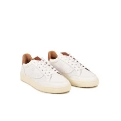 Pataugas BASALT/VTG H2H BLANC/CAMEL -Chaussures Homme Femme Soldes Magasin 628055 908 BASKET HOMME BASALT VT H2H BLANC CAMEL 4
