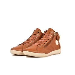 Pataugas PALME F2H CAMEL -Chaussures Homme Femme Soldes Magasin 628117 751 BASKET HAUTE FEMME PALME F2H CAMEL 5