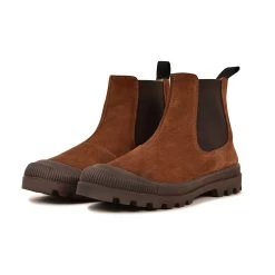 Pataugas AUTHENTIQUE C/S F4H CAMEL -Chaussures Homme Femme Soldes Magasin 628191 751 BOOTS FEMME OG C S F4H CAMEL 4