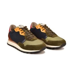 Pataugas ASTATE/MIX H4H KAKI -Chaussures Homme Femme Soldes Magasin 628212 BASKET HOMME ASTATE H4H MIX KAKI 3