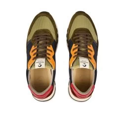 Pataugas ASTATE/MIX H4H KAKI -Chaussures Homme Femme Soldes Magasin 628212 BASKET HOMME ASTATE H4H MIX KAKI 5