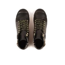 Pataugas BANJOU LATSA/MIX F4H NOIR/DORÉ 15 Pataugas BANJOU LATSA/MIX F4H NOIR/DORÉ -Chaussures Homme Femme Soldes Magasin 628259 946 BASKET HAUTE FEMME LATSA MIX F4H NOIR DORE 6