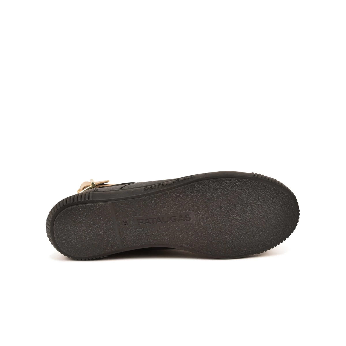 Pataugas BANJOU LATSA/MIX F4H NOIR/DORÉ 9 Pataugas BANJOU LATSA/MIX F4H NOIR/DORÉ – Image 9