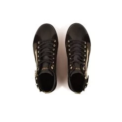 Pataugas PALME/MIX F4H NOIR/DORÉ -Chaussures Homme Femme Soldes Magasin 628270 946 BASKET FEMME PALME MIX F4H NOIR DORE 6