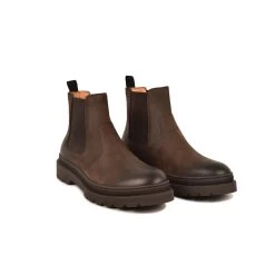 Pataugas VITUS/W H4H CHOCOLAT -Chaussures Homme Femme Soldes Magasin 628280 803 BOOTS HOMME VITUS W H4H CHOCO 4