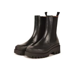 Pataugas AINOA CH/N F4H NOIR 10 Pataugas AINOA CH/N F4H NOIR -Chaussures Homme Femme Soldes Magasin 628291 BOOTS FEMME AINIOA CH N F4H NOIR 5