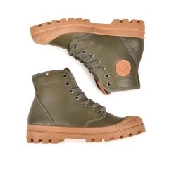 Pataugas AUTHENTIQUE M/G F4H KAKI 11 Pataugas AUTHENTIQUE M/G F4H KAKI -Chaussures Homme Femme Soldes Magasin 628300 BOOTS FEMME AUTHENTIQUE M G F4H KAKI 6