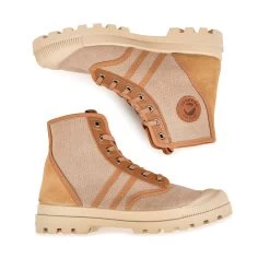 Pataugas AUTHENTIQUE M/MIXTC F4H BEIGE -Chaussures Homme Femme Soldes Magasin 628318 BOOTS FEMME OG M MIXTC F4H BEIGE 6