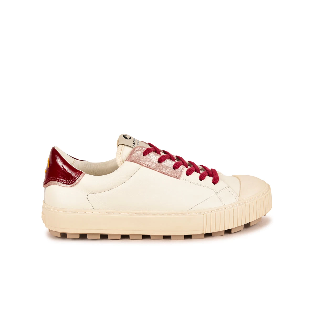 Pataugas ARAN/MIX F4H OFFWHITE/BORDEAUX 1 Pataugas ARAN/MIX F4H OFFWHITE/BORDEAUX