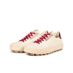 Pataugas ARAN/MIX F4H OFFWHITE/BORDEAUX 12 Pataugas ARAN/MIX F4H OFFWHITE/BORDEAUX -Chaussures Homme Femme Soldes Magasin ARANMIXF2HOFFWHITEBORDEAUX6282069785