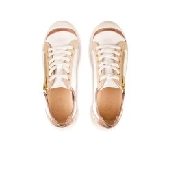 Pataugas BAHIA/SME F2H BLANC/BEIGE 11 Pataugas BAHIA/SME F2H BLANC/BEIGE -Chaussures Homme Femme Soldes Magasin BASKET FEMME BAHIA SME F2H BLANC BEIGE 628048 912 6