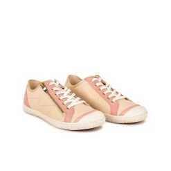 Pataugas BAHIA/SME F2H NUDE/DORE 9 Pataugas BAHIA/SME F2H NUDE/DORE -Chaussures Homme Femme Soldes Magasin BASKET FEMME BAHIA SME F2H NUDE DORE 628048 948 4