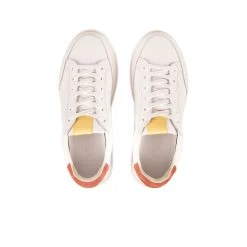 Pataugas BASALT/N F2H BLANC/CORAIL 11 Pataugas BASALT/N F2H BLANC/CORAIL -Chaussures Homme Femme Soldes Magasin BASKET FEMME BASALT N F2I BLANC CORAIL 628053 936 6