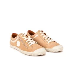 Pataugas BISK/MIX F2I BEIGE 10 Pataugas BISK/MIX F2I BEIGE -Chaussures Homme Femme Soldes Magasin BASKET FEMME BISK MIX F2I BEIGE 628362 150 4