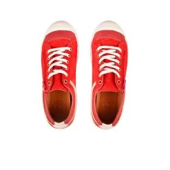 Pataugas BISK/MIX F2I ROUGE 11 Pataugas BISK/MIX F2I ROUGE -Chaussures Homme Femme Soldes Magasin BASKET FEMME BISK MIX F2I ROUGE 628362 350 6