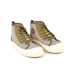 Pataugas ETCHE M/MIXTC F4I KAKI -Chaussures Homme Femme Soldes Magasin BASKET FEMME ETCHE M MIXTC F4I KAKI 628485 554 4