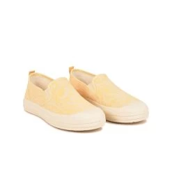 Pataugas ETCHE SO/MF F2I JAUNE -Chaussures Homme Femme Soldes Magasin BASKET FEMME ETCHE SO MF F2I JAUNE 628381 200 4