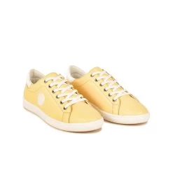 Pataugas JAYO/N F2I JAUNE 9 Pataugas JAYO/N F2I JAUNE -Chaussures Homme Femme Soldes Magasin BASKET FEMME JAYO N F2I JAUNE 628442 200 4