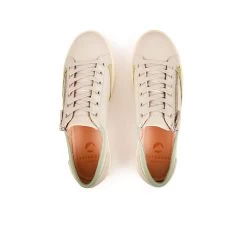 Pataugas JESTER/MIX F2H GRIS PERLE -Chaussures Homme Femme Soldes Magasin BASKET FEMME JESTER MIX F2H GRIS PERLE 628069 657 6