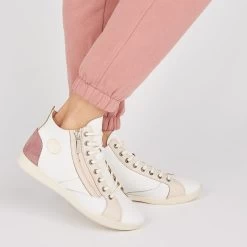 Pataugas PALME/PER F2I ROSE 12 Pataugas PALME/PER F2I ROSE -Chaussures Homme Femme Soldes Magasin BASKET FEMME PALME PER F2I ROSE 628402 300 Porte 1