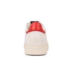 Pataugas BASALTE/N H2H BLANC/ROUGE -Chaussures Homme Femme Soldes Magasin BASKET HOMME BASALT N F2H BLANC ROUGE 7