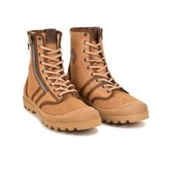 Pataugas AUTHENTIQUE H/ZIPSS F4I CAMEL -Chaussures Homme Femme Soldes Magasin BOOTS FEMME OG H ZIPSS F4I CAMEL 628499 751 4