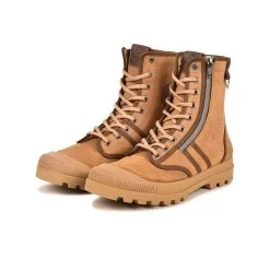 Pataugas AUTHENTIQUE H/ZIPSS F4I CAMEL -Chaussures Homme Femme Soldes Magasin BOOTS FEMME OG H ZIPSS F4I CAMEL 628499 751 5