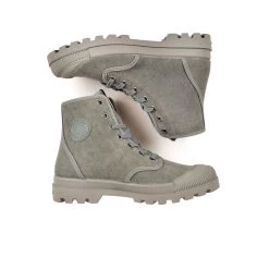 Pataugas AUTHENTIQUE M/TDLV F2I VERT DE GRIS -Chaussures Homme Femme Soldes Magasin BOOTS FEMME OG M TDLV F2I VERT DE GRIS 628337 305 6