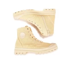 Pataugas AUTHENTIQUE M/ZIPTI F2I JAUNE -Chaussures Homme Femme Soldes Magasin BOOTS FEMME OG M ZIPTI F2I JAUNE 628347 200 6