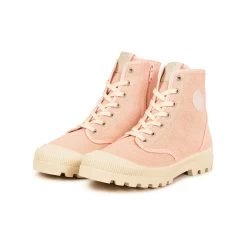 Pataugas AUTHENTIQUE M/ZIPTI F2I ROSE -Chaussures Homme Femme Soldes Magasin BOOTS FEMME OG MID ZIP ROSE PALE 628347 300 5