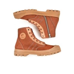 Pataugas AUTHENTIQUE ZIP/SCSH F4I TERRACOTTA -Chaussures Homme Femme Soldes Magasin BOOTS FEMME OG ZIP SCSH F4I TERRACOTTA 628502 255 6