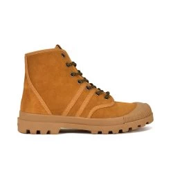 Pataugas AUTHENTIQUE/S F4G OCRE -Chaussures Homme Femme Soldes Magasin BOOTS FEMME ORIGINALE S F4G OCRE 1