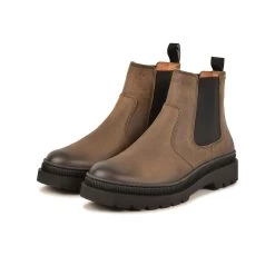 Pataugas VITUS/WL F4I TAUPE -Chaussures Homme Femme Soldes Magasin BOOTS FEMME VITUS WL TAUPE 1628528 154 5