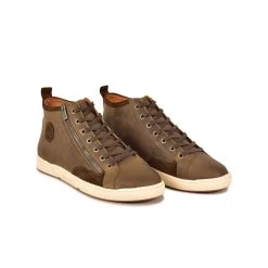 Pataugas JAYER/W H4H TAUPE -Chaussures Homme Femme Soldes Magasin BOOTS HOMME JAYER W H4H TAUPE 4