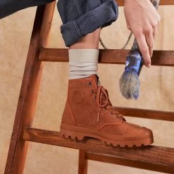 Pataugas AUTHENTIQUE M/TDLV F2I BRIQUE -Chaussures Homme Femme Soldes Magasin F AUTHENTIQUE TDLV BRIQUE