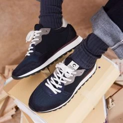 Pataugas ASTATE/MIX H4H MARINE -Chaussures Homme Femme Soldes Magasin H ASTATE MIX MARINE