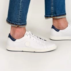 Pataugas JAYO H2G BLANC/MARINE -Chaussures Homme Femme Soldes Magasin JAYO H2G BLANC MARINE WEB