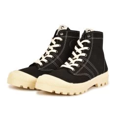 Pataugas AUTHENTIQUE/T F4G NOIR/MARFIL -Chaussures Homme Femme Soldes Magasin OG T F4G NOIR MARFIL 628018 985 5