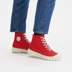 Pataugas AUTHENTIQUE/T F4G ROUGE 11 Pataugas AUTHENTIQUE/T F4G ROUGE -Chaussures Homme Femme Soldes Magasin ORIGINALETF4GROUGE 0914