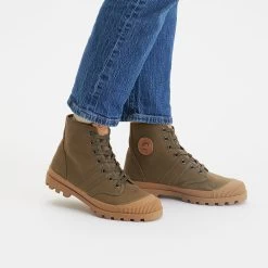 Pataugas AUTHENTIQUE/T F4G VERT MILITAIRE -Chaussures Homme Femme Soldes Magasin ORIGINALETF4GVERTMILITAIRE 0954
