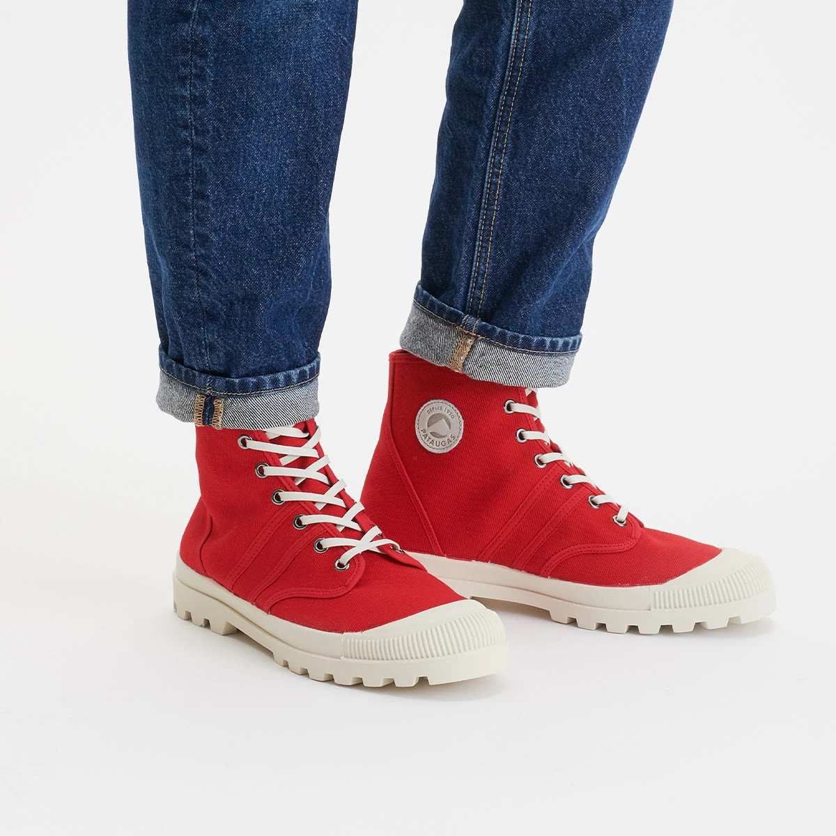 Pataugas AUTHENTIQUE/T H4G ROUGE 2 Pataugas AUTHENTIQUE/T H4G ROUGE – Image 2