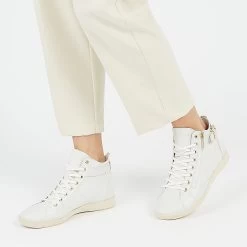 Pataugas PALME F2H BLANC -Chaussures Homme Femme Soldes Magasin PALMEF2HOFFWHITE1