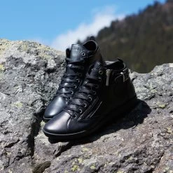 Pataugas PALME F4G NOIR -Chaussures Homme Femme Soldes Magasin PALMEF4GNOIR