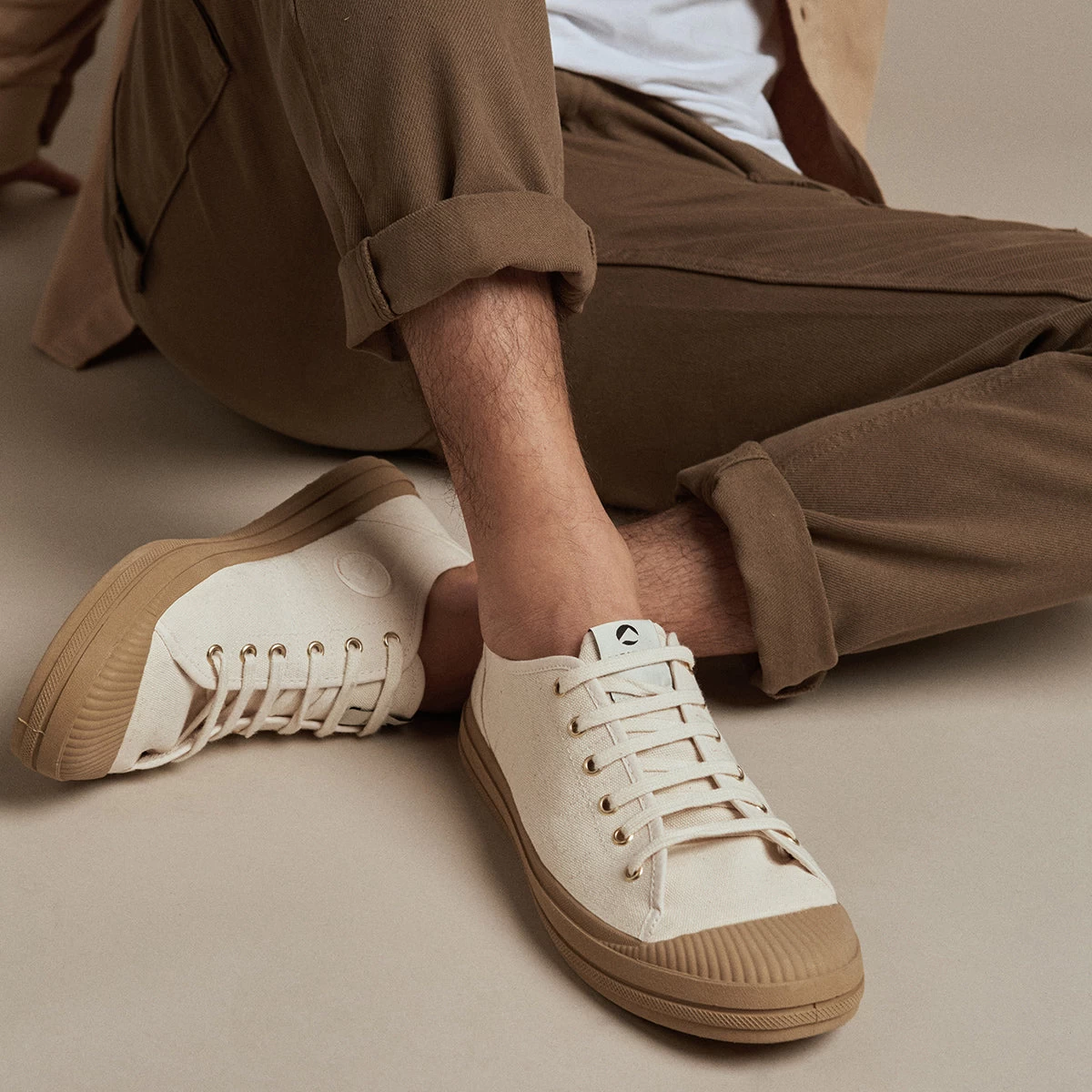 Pataugas ETCHE L/TWK H2H ECRU/GUM 2 Pataugas ETCHE L/TWK H2H ECRU/GUM – Image 2