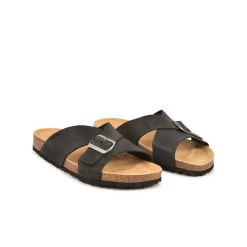 Pataugas LUDO/MIX H2I NOIR 9 Pataugas LUDO/MIX H2I NOIR -Chaussures Homme Femme Soldes Magasin SANDALE HOMME LUDO MIX H2I NOIR 628533 850 4