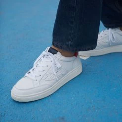 Pataugas BASALTE/N H2H BLANC/ROUGE -Chaussures Homme Femme Soldes Magasin basalte blanc rouge homme